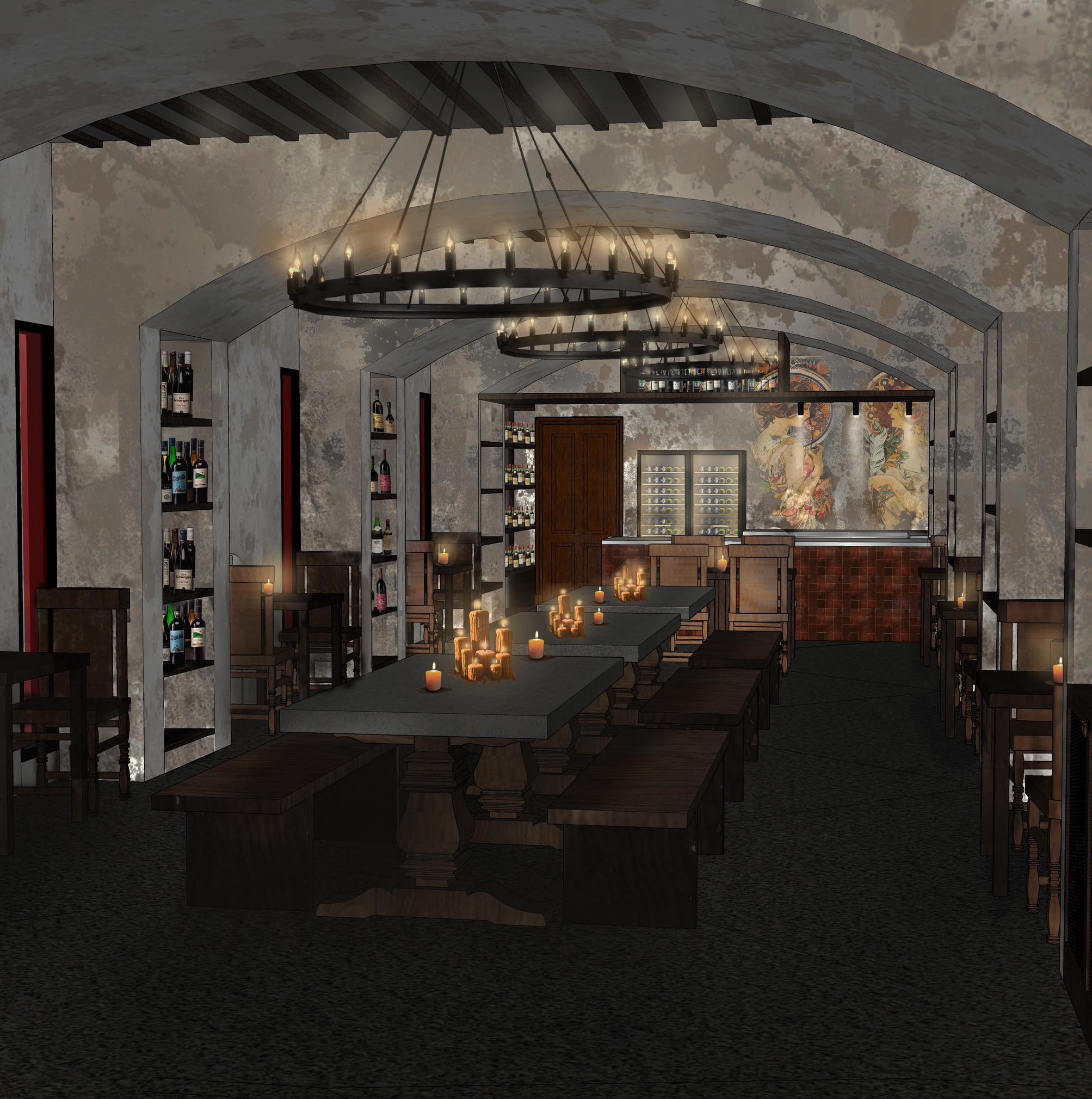 Mabel Gray Is Adding a European-Style Wine Cave to Its Space