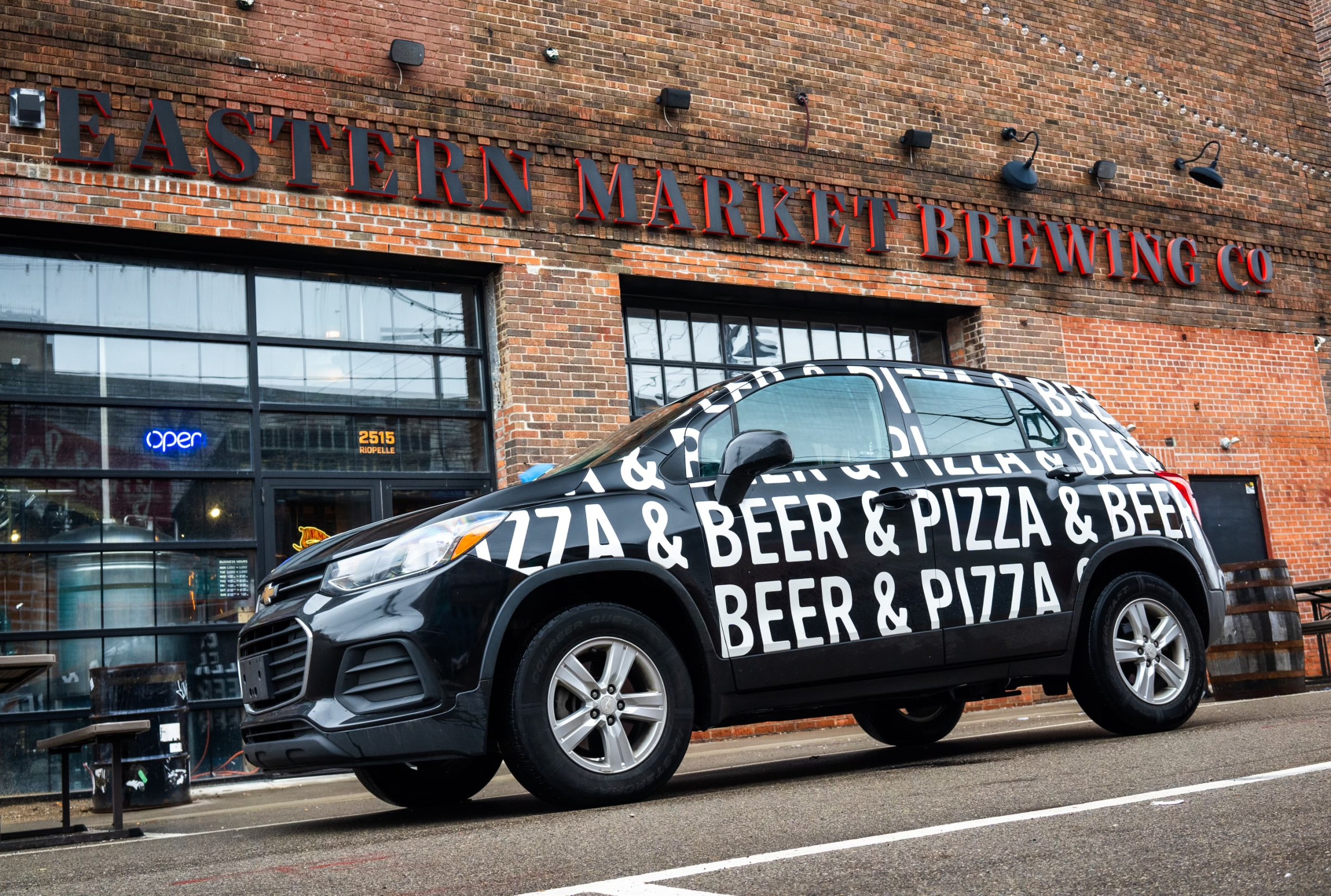 Get Pizza and Beer Delivered by Eastern Market Brewing’s Newest Venture