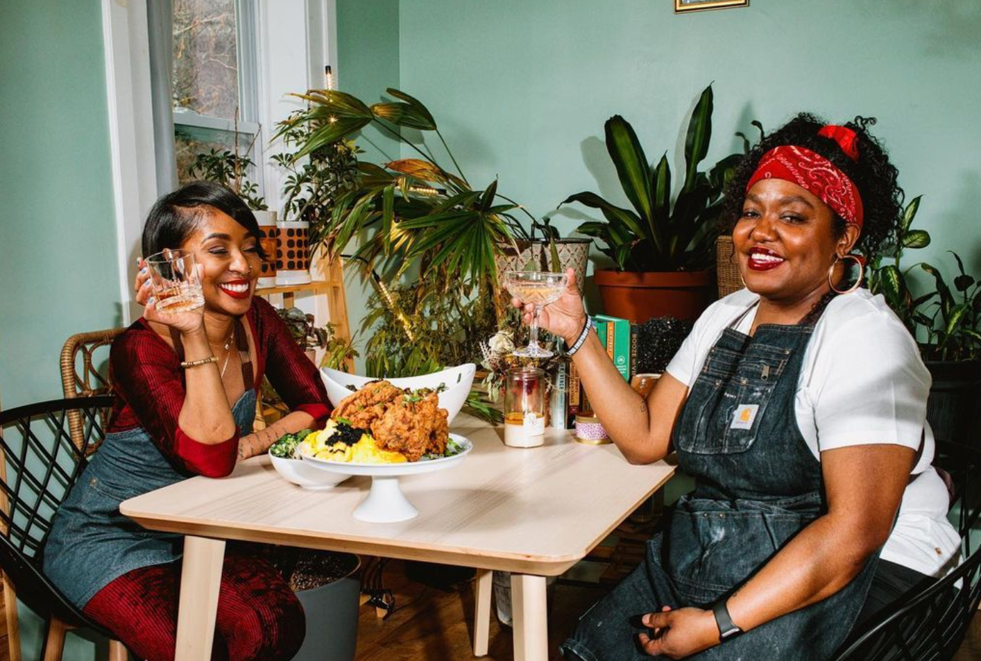 Fried Chicken and Caviar Takes Up Brunch Residency at Dragonfly Detroit